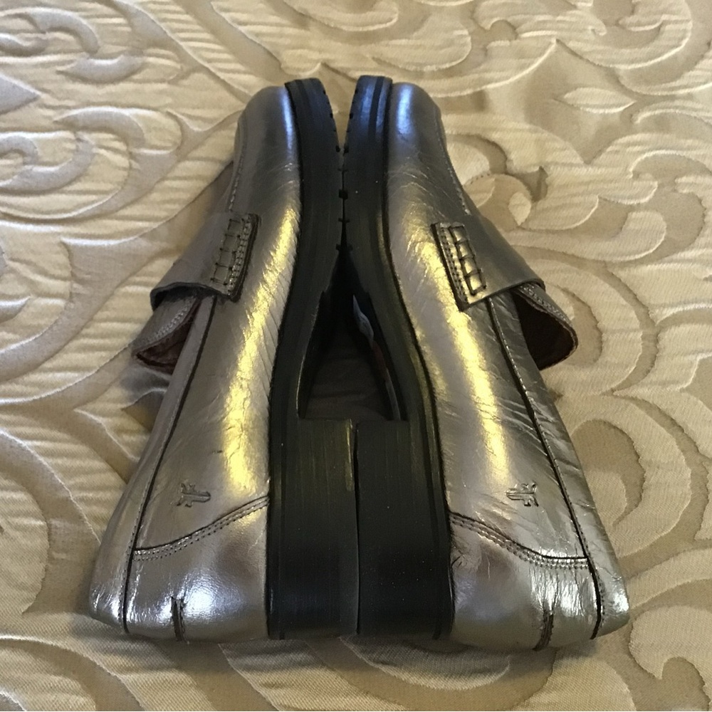 Women’s Frye Silver Loafers - Picture 3 of 6